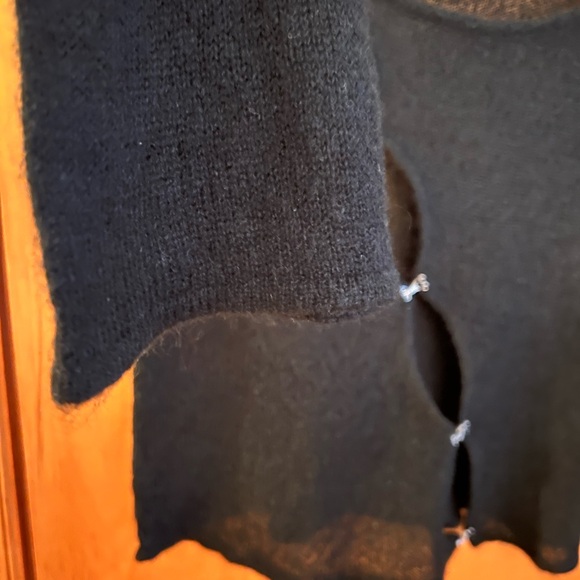 As You Extra Long Sleeve Peek-A-Boo Sweater Size 6 - Picture 4 of 9